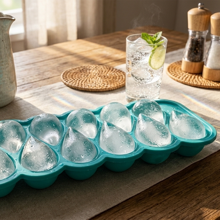 Ice Drop Tray – Set of 2 Sea Green