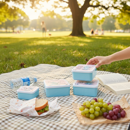 Snack 4 in 1 Container Set for Kids | Stitch