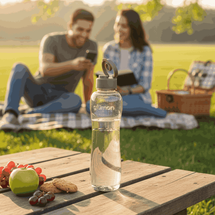 Clare Spout Water Bottle 1000 ml – Set of 3 (Olive Green)