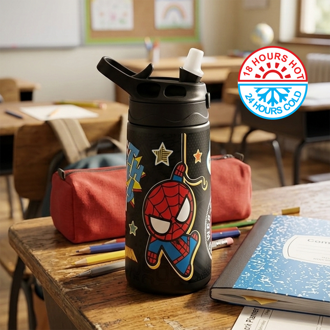 Maho SS kids Sipper Bottle 300ml Spiderman