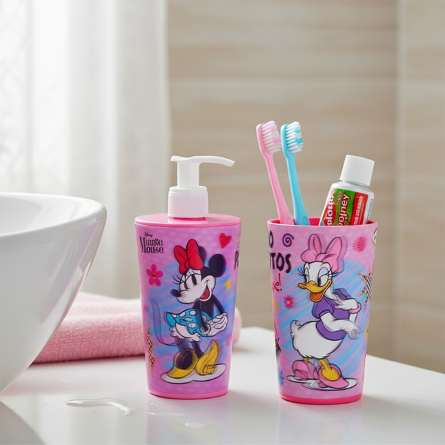 Liquid Dispenser & Toothbrush Holder - Minnie (Disney)