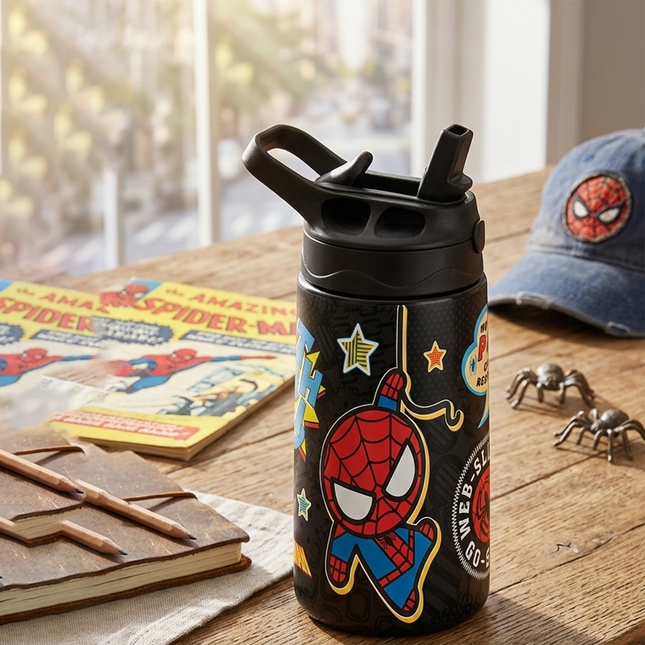 Maho SS kids Sipper Bottle 300ml Spiderman