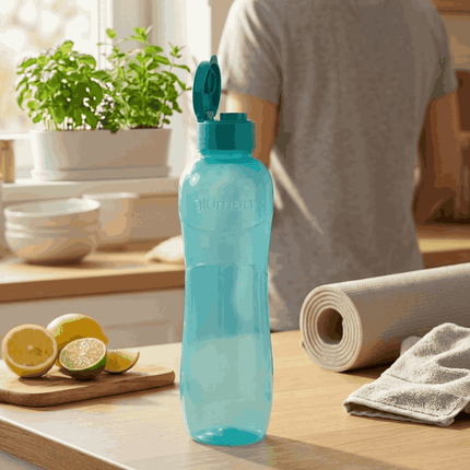 Clare Spout Water Bottle 1000 ml – Set of 3 (Sea Green)
