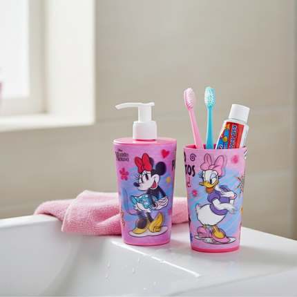 Liquid Dispenser & Toothbrush Holder - Minnie (Disney)