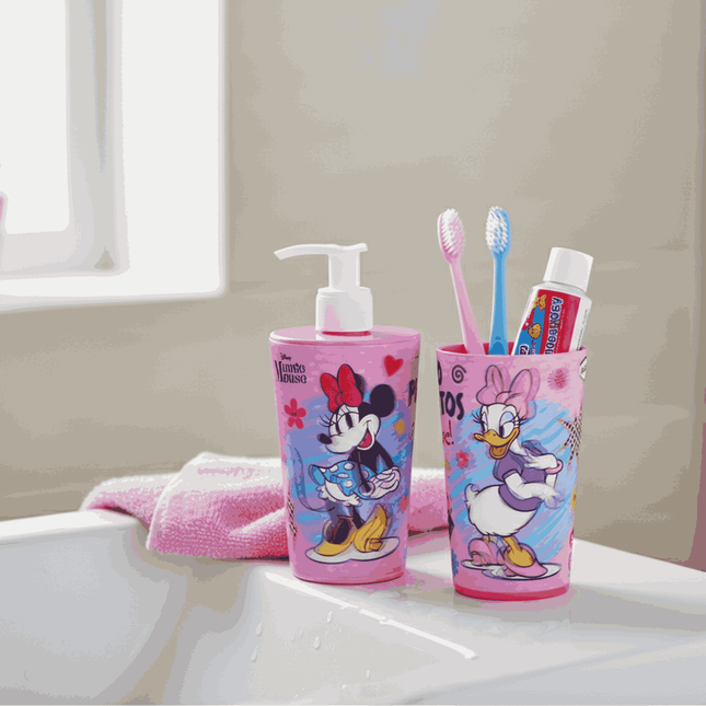 Liquid Dispenser & Toothbrush Holder - Minnie (Disney)