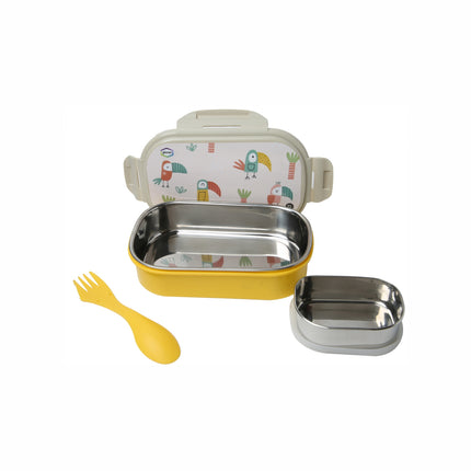 SS Snappy Lunch Box Birds 800ml