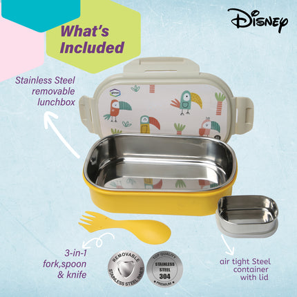 SS Snappy Lunch Box Birds 800ml