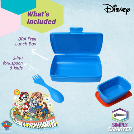 3D Flip Slim Lunch Box Paw Patrol