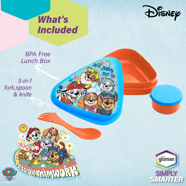 Triangle Lunch Box Paw Patrol