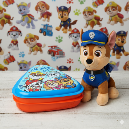 Triangle Lunch Box Paw Patrol