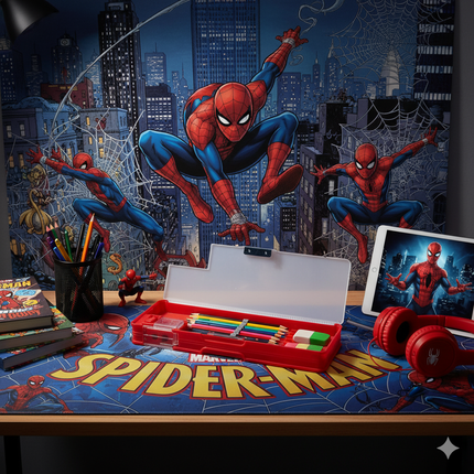 Magnetic Pencil Box Small Spiderman