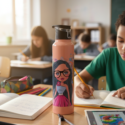 Unica Spout Bottle Girls- 1000