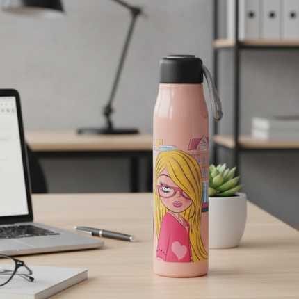 Strappy Water Bottle Girls - 600ml