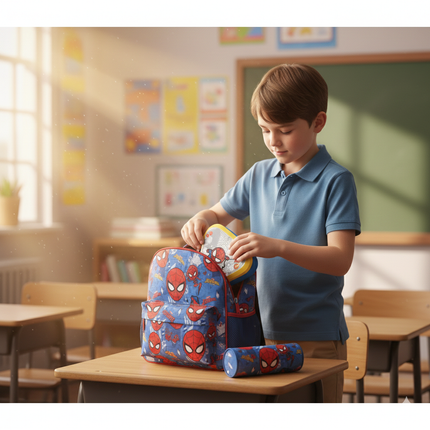 Triangle Lunch Box Spiderman