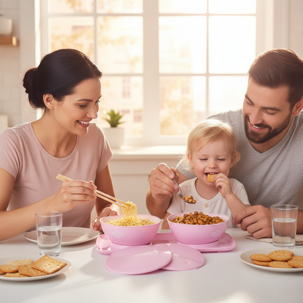 Peppy Bowl Set with Tray