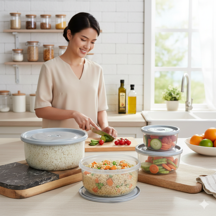 Microvent Container Set of 4