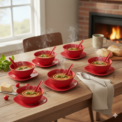 18 pcs Soup Bowl Set