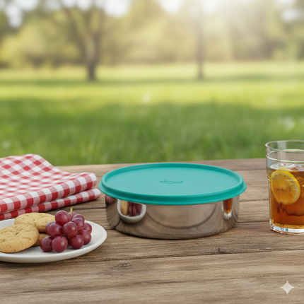 SS Round Container 750 ml