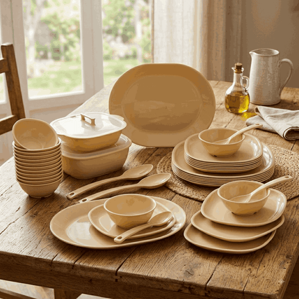 32 pcs Square Dinner Set