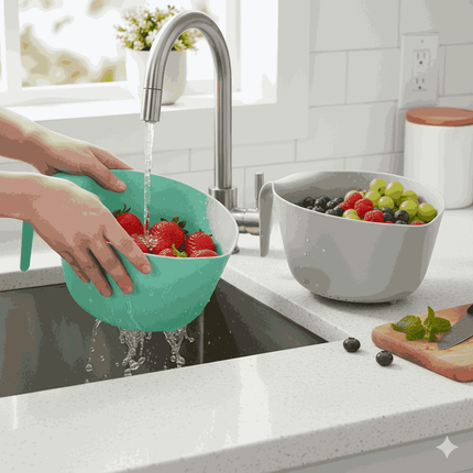 Mixing Bowl Colander