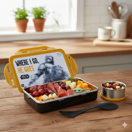 SS Snack Pack Lunch Box Mandalorian
