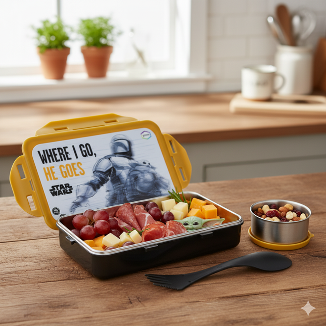 SS Snack Pack Lunch Box Mandalorian