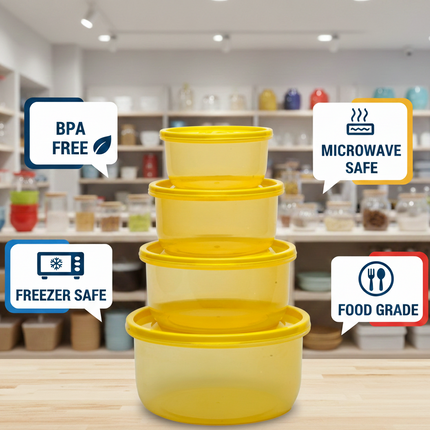 Microvent Container Set of 4