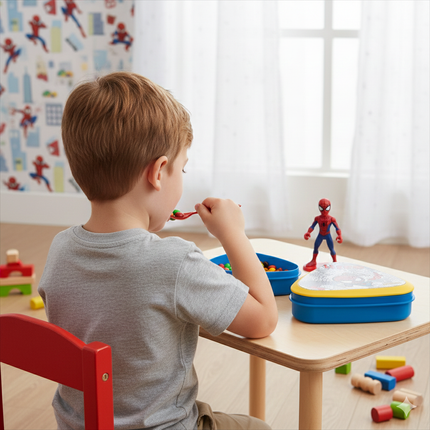 Triangle Lunch Box Spiderman