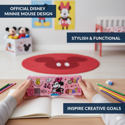 Magnetic Pencil Box Small Minnie