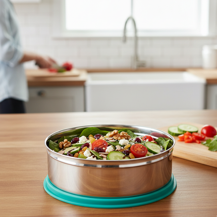 SS Round Container 1250 ml