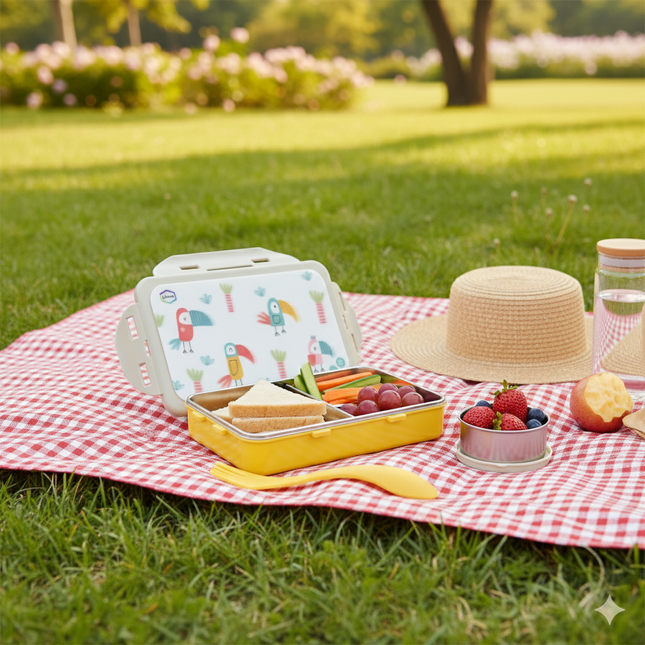 SS Snack Pack Lunch Box Birds - 700ml