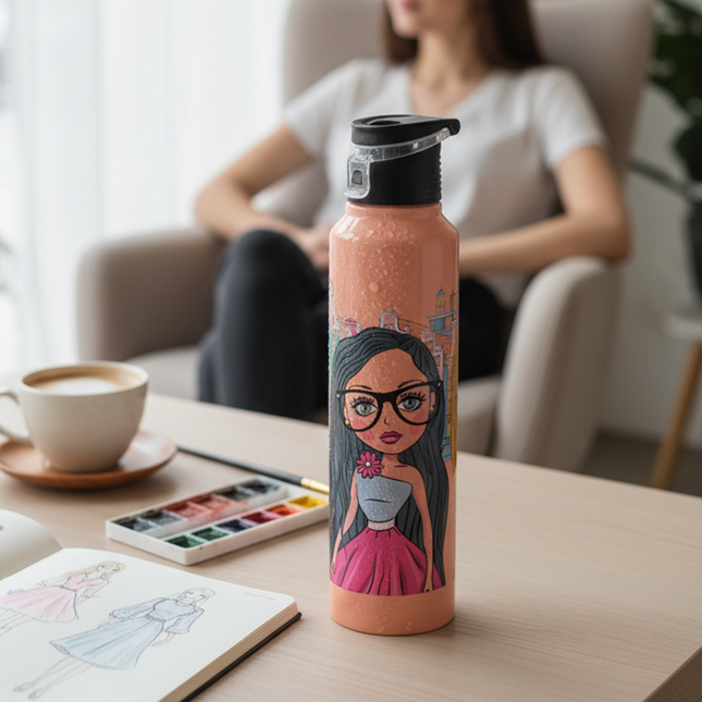 Unica Spout Bottle Girls- 1000