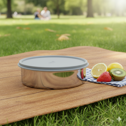 SS Round Container 1250 ml