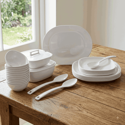 32 pcs Square Dinner Set