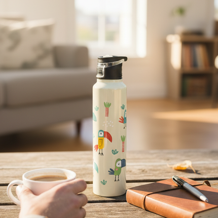 Unica Spout Bottle Birds - 1000