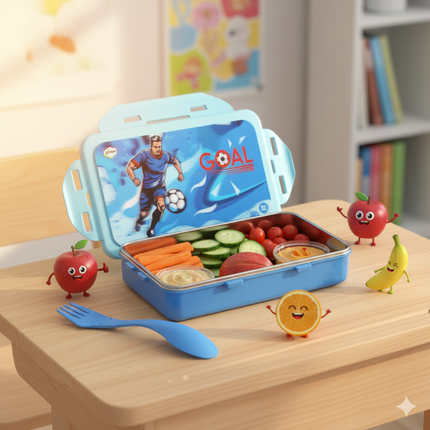 SS Snack Pack Lunch Box Football - 700ml