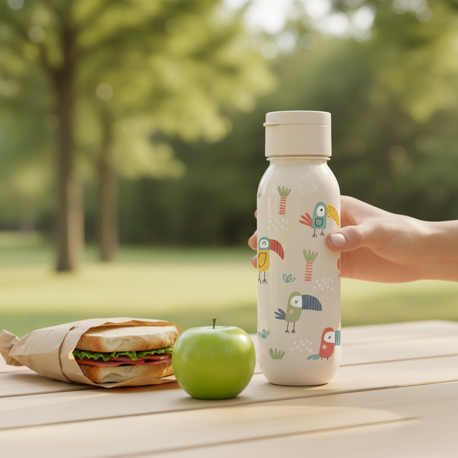 Claro Mini Spout Bottle Birds AB