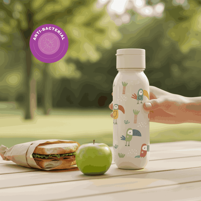 Claro Mini Spout Bottle Birds AB