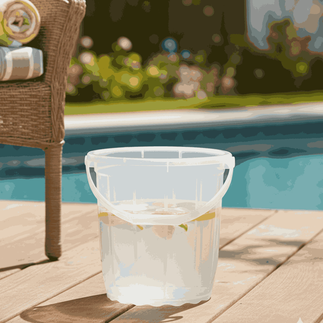 Bucket 16 L Transparent