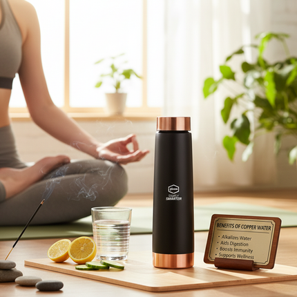Co-Pura Copper Water Bottle 900 ml