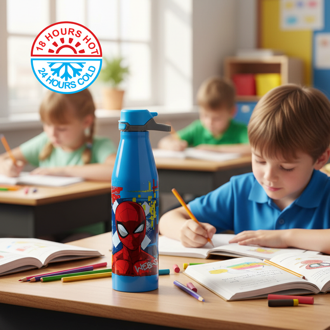 Botoru 750 Bottle Spiderman