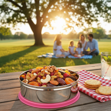 SS Round Container 1250 ml