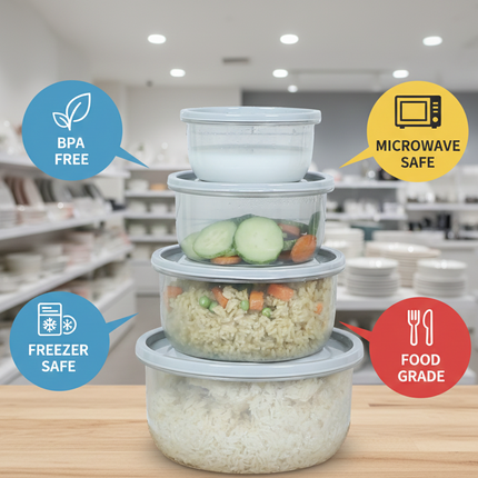 Microvent Container Set of 4