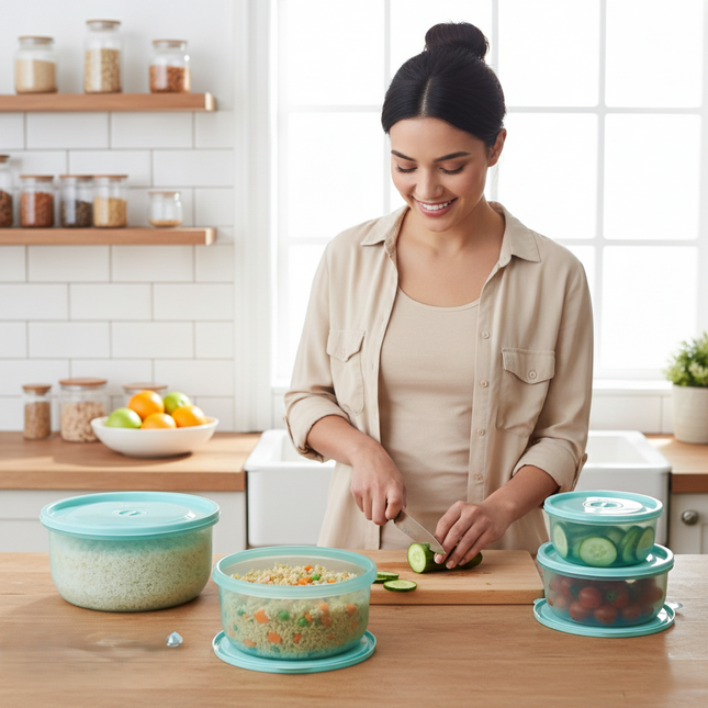 Microvent Container Set of 4