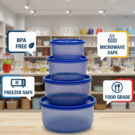 Microvent Container Set of 4