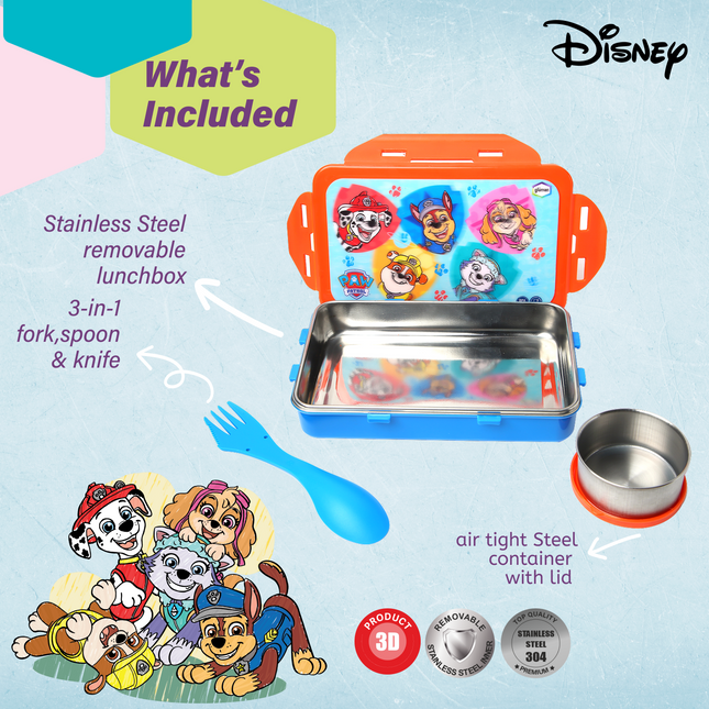 SS Snack Pack Lunch Box Paw Patrol