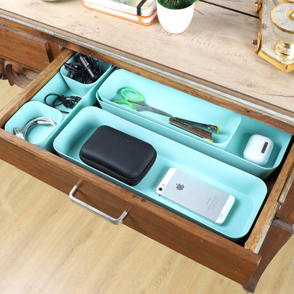 Drawar Organizer Sea Green Set of 6