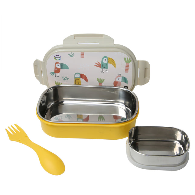 SS Snappy Lunch Box Birds 800ml