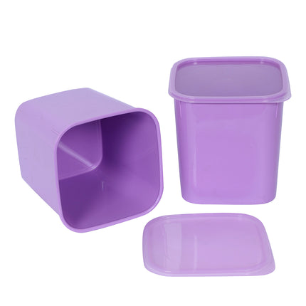 Square Container 2100 Ml (Set of 2)