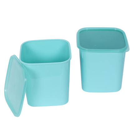 Square Container 2100 Ml (Set of 2)